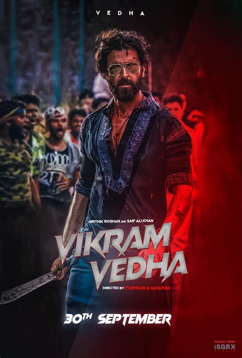 Vikram Vedha is an action-thriller showcasing the face-off between a tough cop Vikram (Saif Ali Khan) and a dreaded gangster Vedha (Hrithik Roshan). . Vikram vedha download 2022
